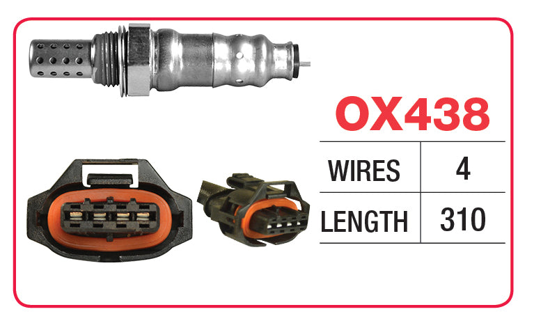 Oxygen Sensor - Holden OX438 - Goss