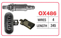 Oxygen Sensor Holden OX486 - Goss