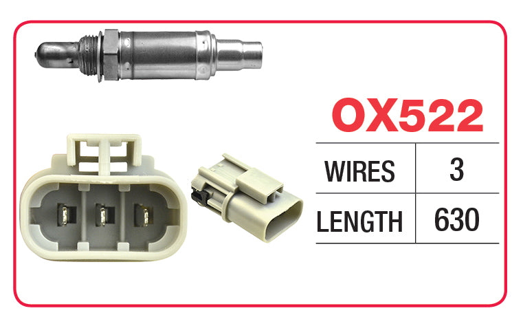 Oxygen Sensor - Nissan OX522 - Goss