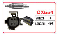 Oxygen Sensor - Chrysler OX554 - Goss