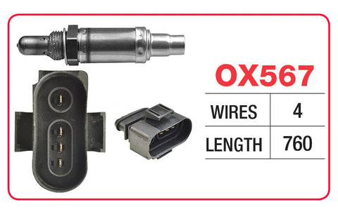 Oxygen Sensor - Volkswagen/Audi OX567 - Goss