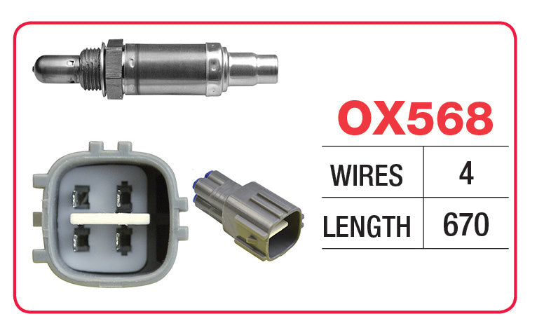 Oxygen Sensor - Lexus OX568 - Goss