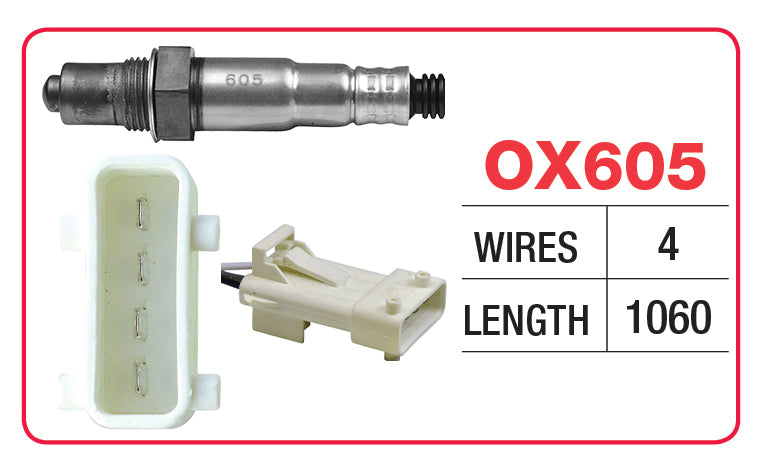 Oxygen Sensor - Saab OX605 - Goss