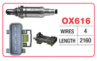 Oxygen Sensor - Volvo OX616 - Goss