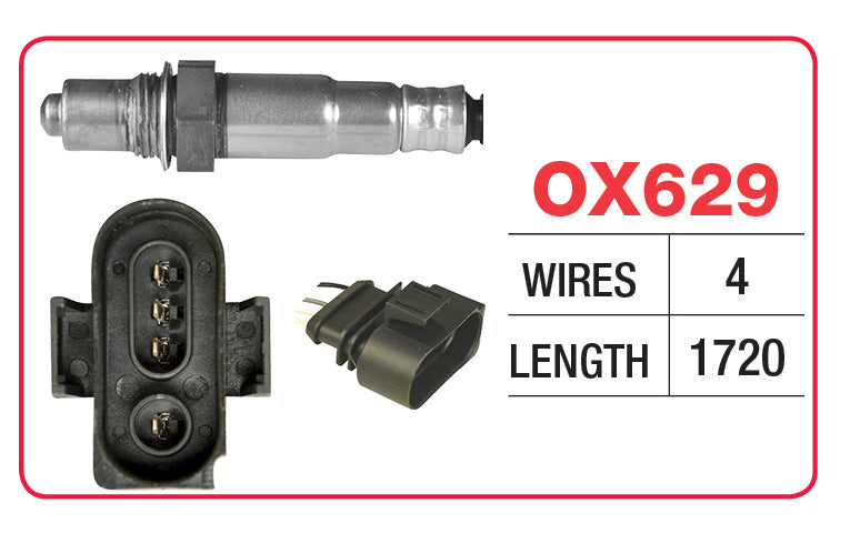 Oxygen Sensor - Volkswagen/Audi OX629 - Goss