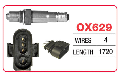 Oxygen Sensor - Volkswagen/Audi OX629 - Goss