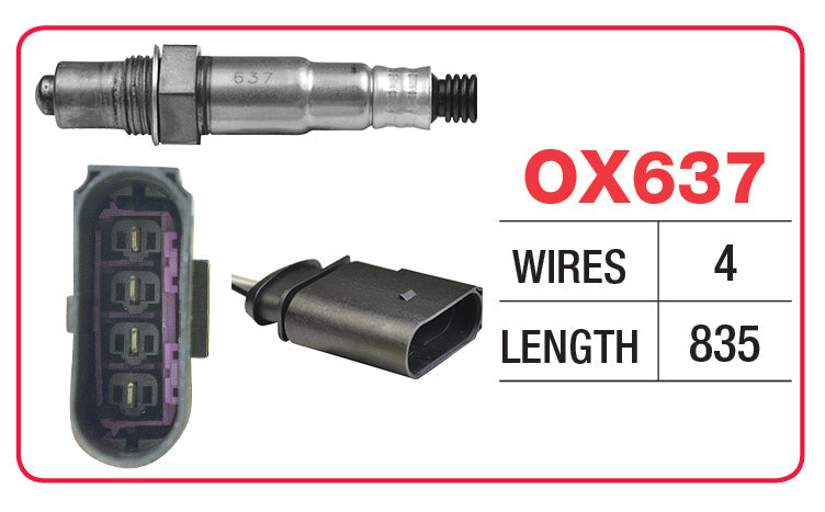 Oxygen Sensor - Volkswagen/Audi OX637 - Goss