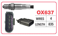 Oxygen Sensor - Volkswagen/Audi OX637 - Goss