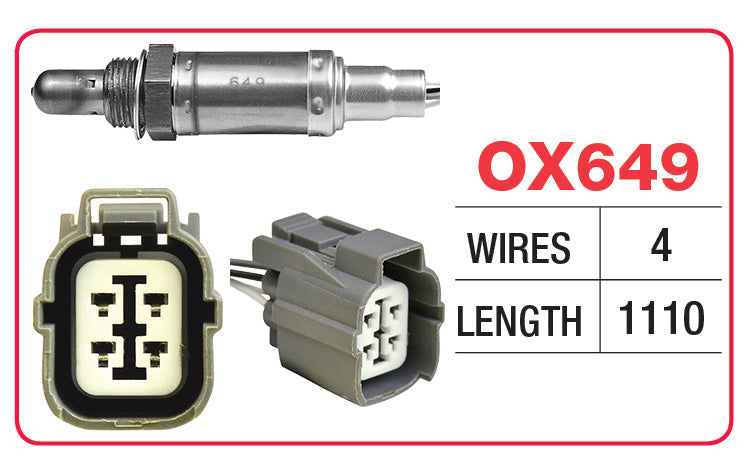 Oxygen Sensor - Honda OX649 - Goss