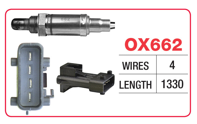 Oxygen Sensor - Citroen OX662 - Goss