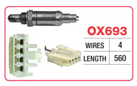 Oxygen Sensor - Toyota OX693 - Goss