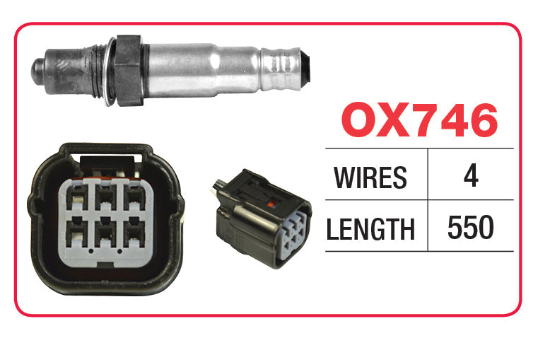Oxygen Sensor - Honda OX746 - Goss