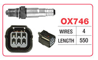 Oxygen Sensor - Honda OX746 - Goss