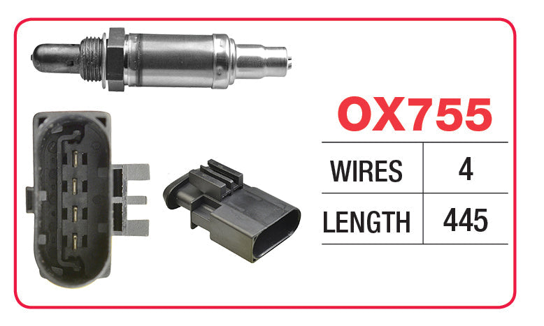 Oxygen Sensor - Land Rover OX755 - Goss