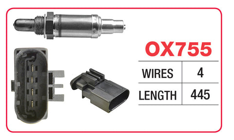 Oxygen Sensor - Land Rover OX755 - Goss