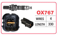 Oxygen Sensor - Kia OX767 - Goss