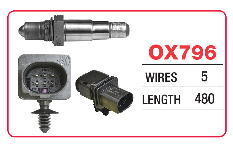Oxygen Sensor - Porsche OX796 - Goss
