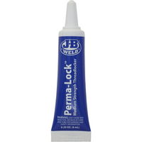 Perma-lock Blue Threadlocker Superior Lock Threaded Fasteners 3 Sizes - J-B Weld 6mL