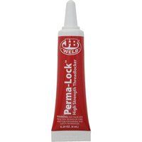 Perma-lock Red Threadlocker Superior Lock Threaded Fasteners 3 Sizes - J-B Weld